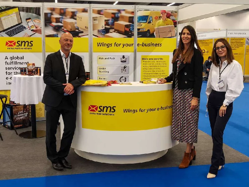 SMS team at parcel post expo Vienna 2