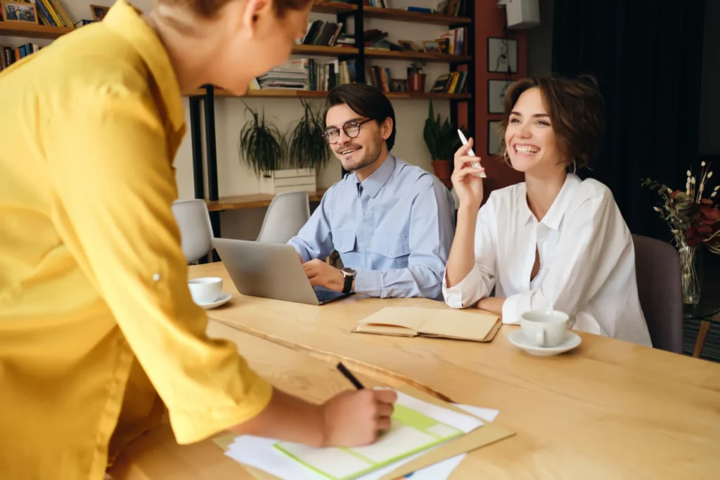 SMS fulfillment e-commerce business meeting