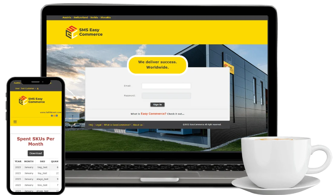 sms fulfillment ecommerce platfrom